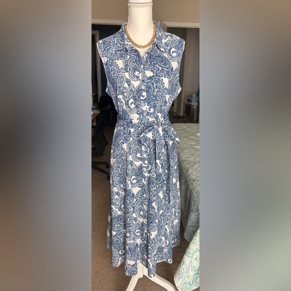 Tommy Hilfiger paisley dress - Picture 1 of 8